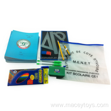 Government Tender Cheap PVC bag School Kits